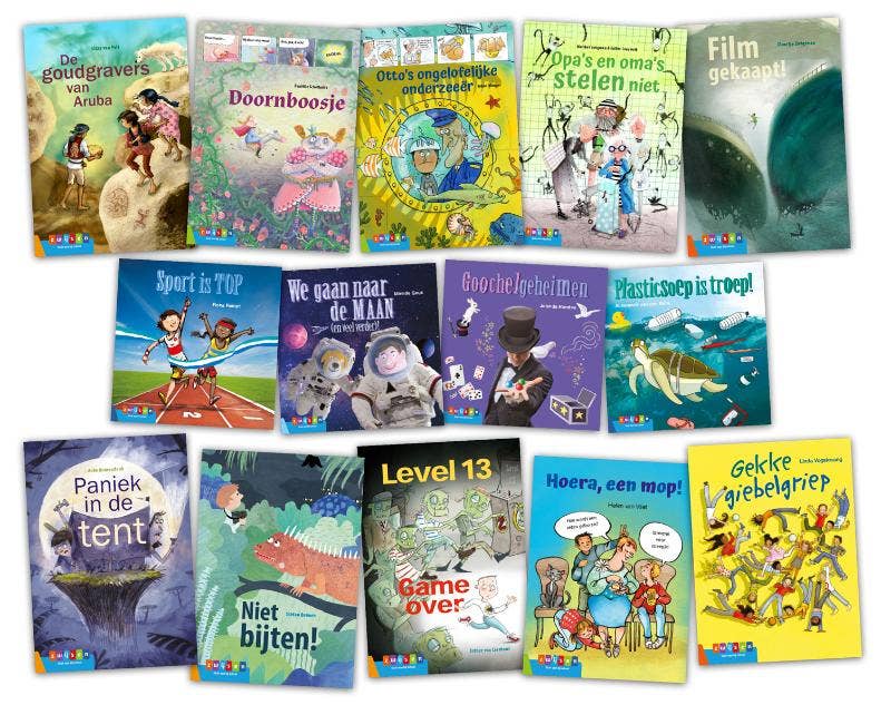 Leesserie Estafette - Leesserie estafette groep 6