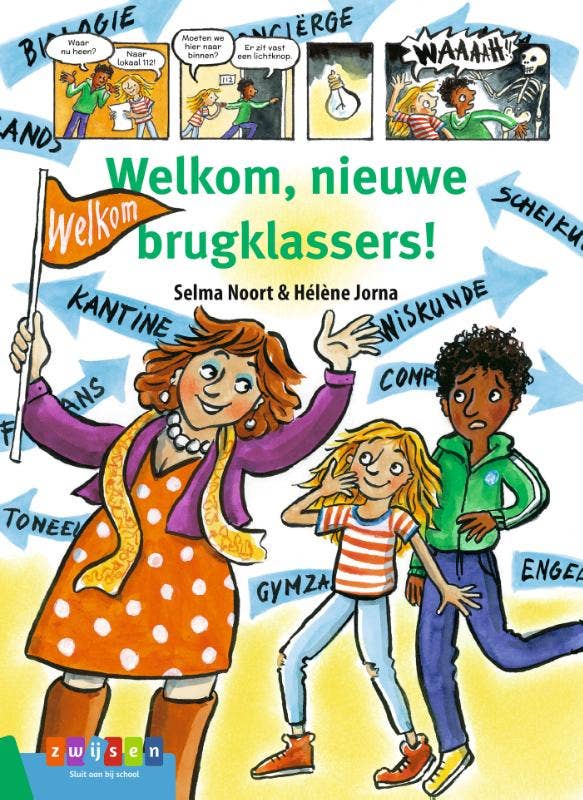 Leesserie Estafette - Welkom; nieuwe brugklassers!