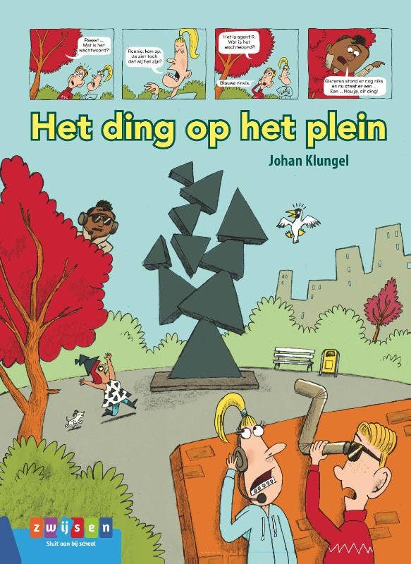 Leesserie Estafette - Het ding op het plein