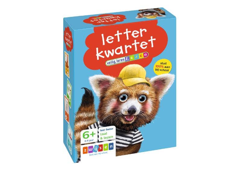 Veilig leren lezen edutainment - Letterkwartet Veilig leren lezen