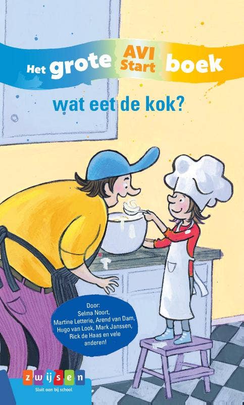 Grote AVI-boeken - wat eet de kok?
