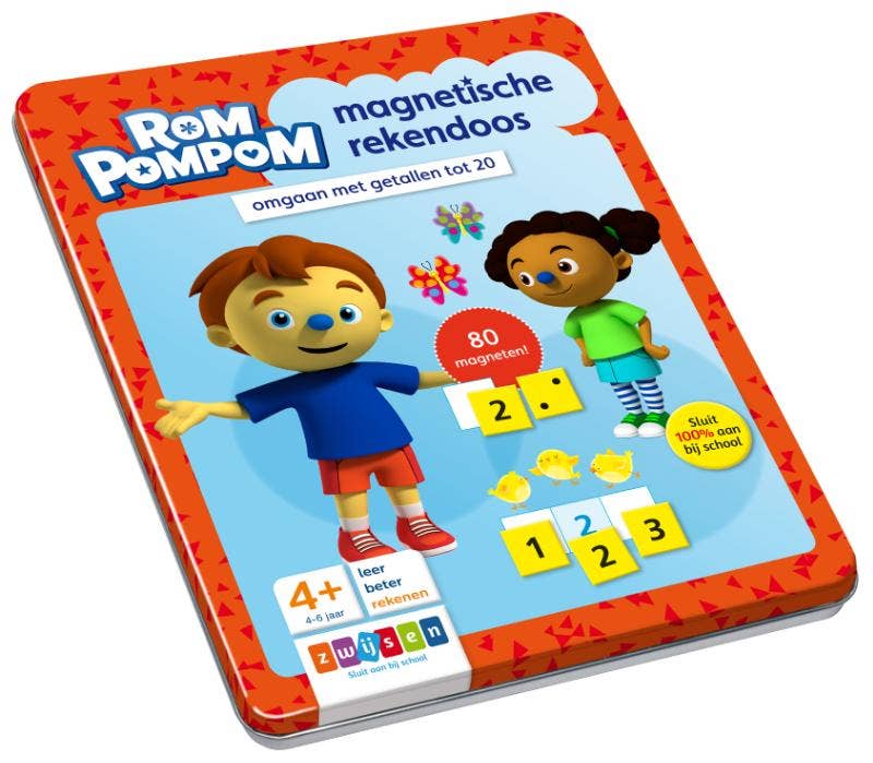Rompompom - magnetische rekendoos