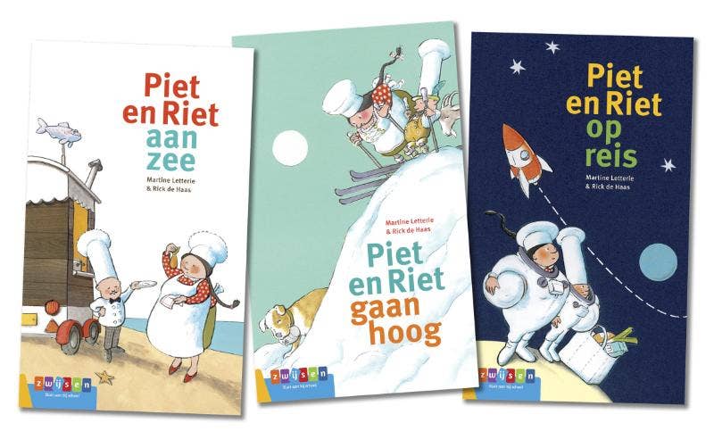 AVI groeiboeken - Pakket AVI groeiboeken Piet en Riet (3 titels)