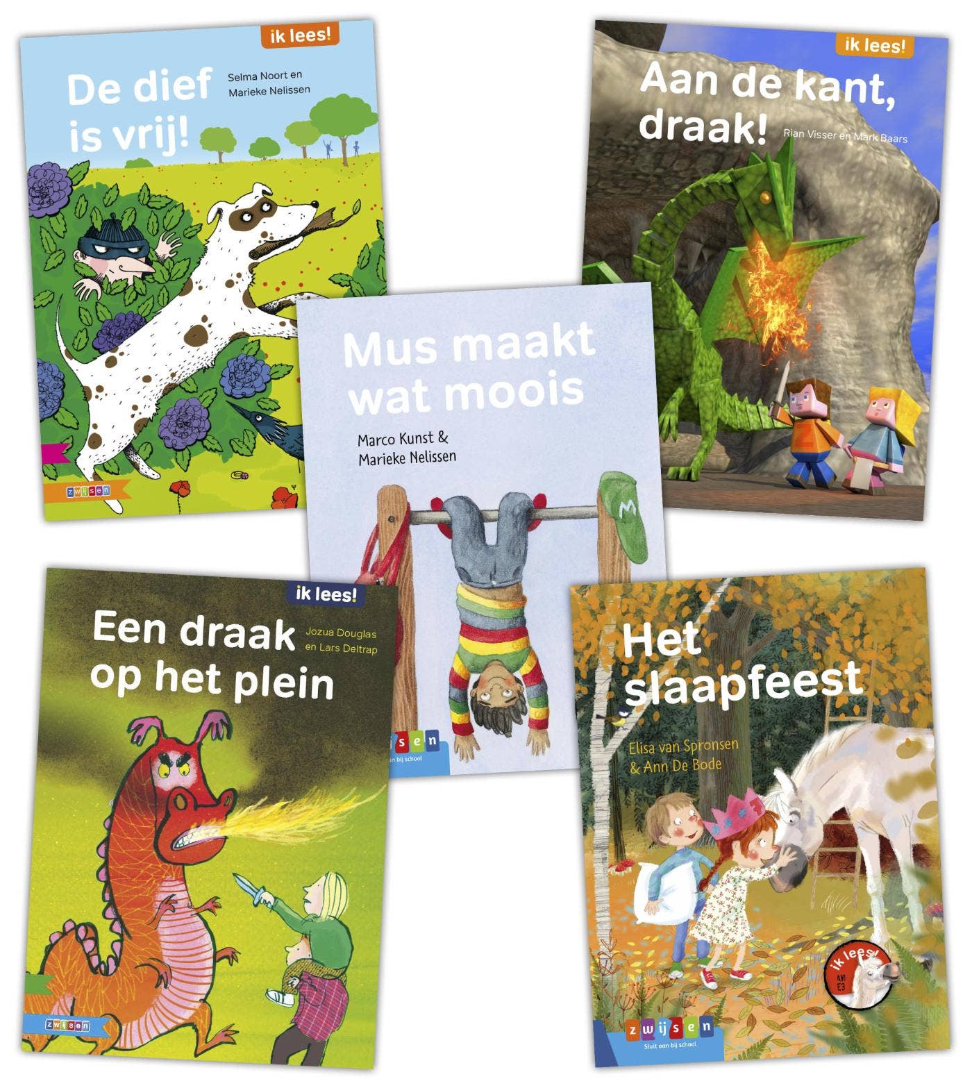 Ik lees! - Pakket Ik lees AVI E3 ( 5 titels)