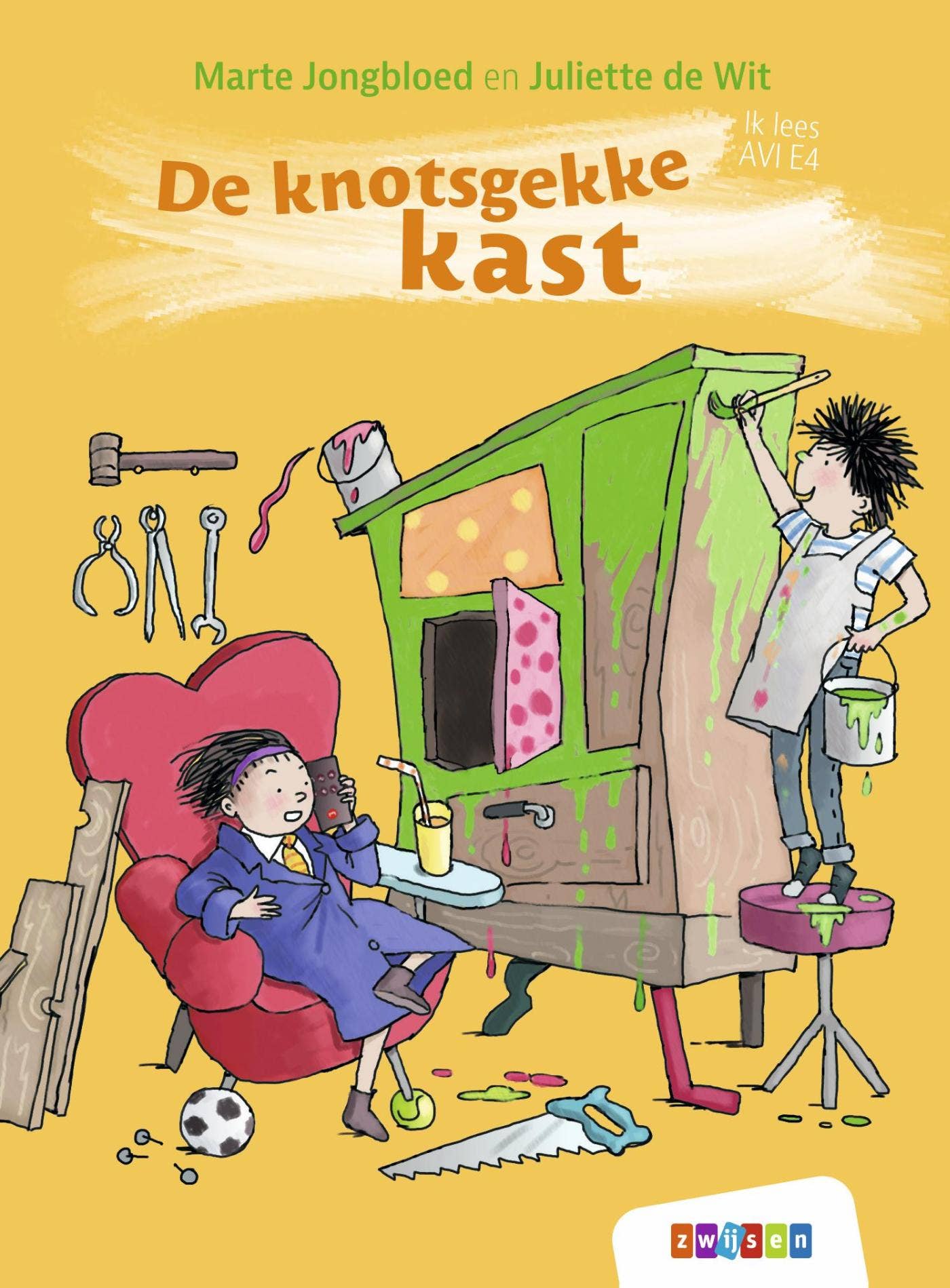 Ik lees AVI - De knotsgekke kast