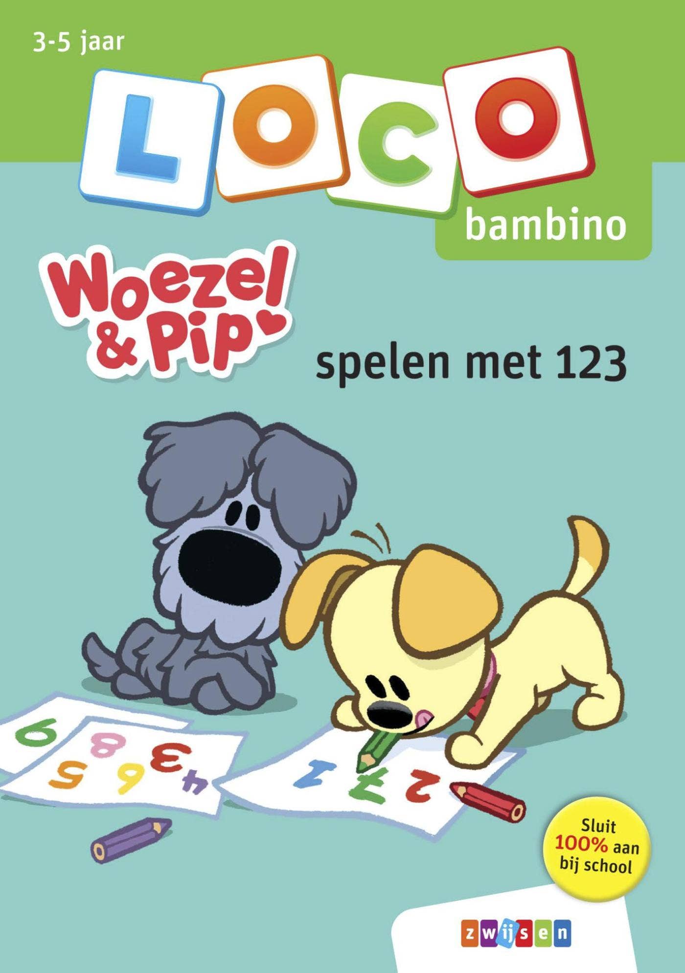 Loco Bambino - Loco bambino Woezel & Pip spelen met 123