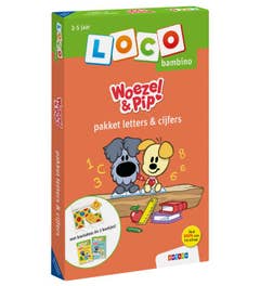 Loco Bambino - Loco bambino Woezel & Pip pakket letters & cijfers