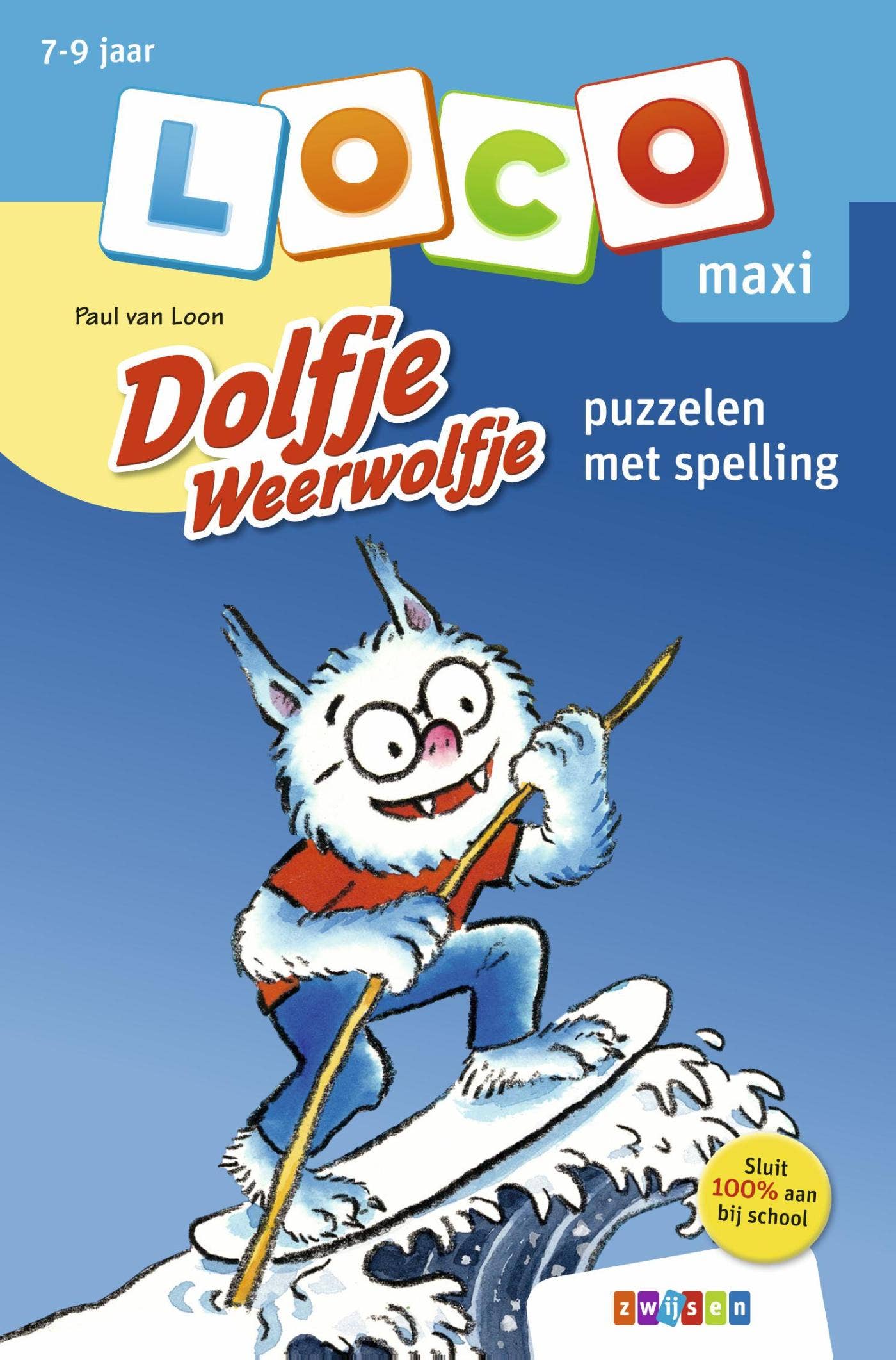 Loco Maxi - Loco maxi Dolfje Weerwolfje puzzelen met spelling