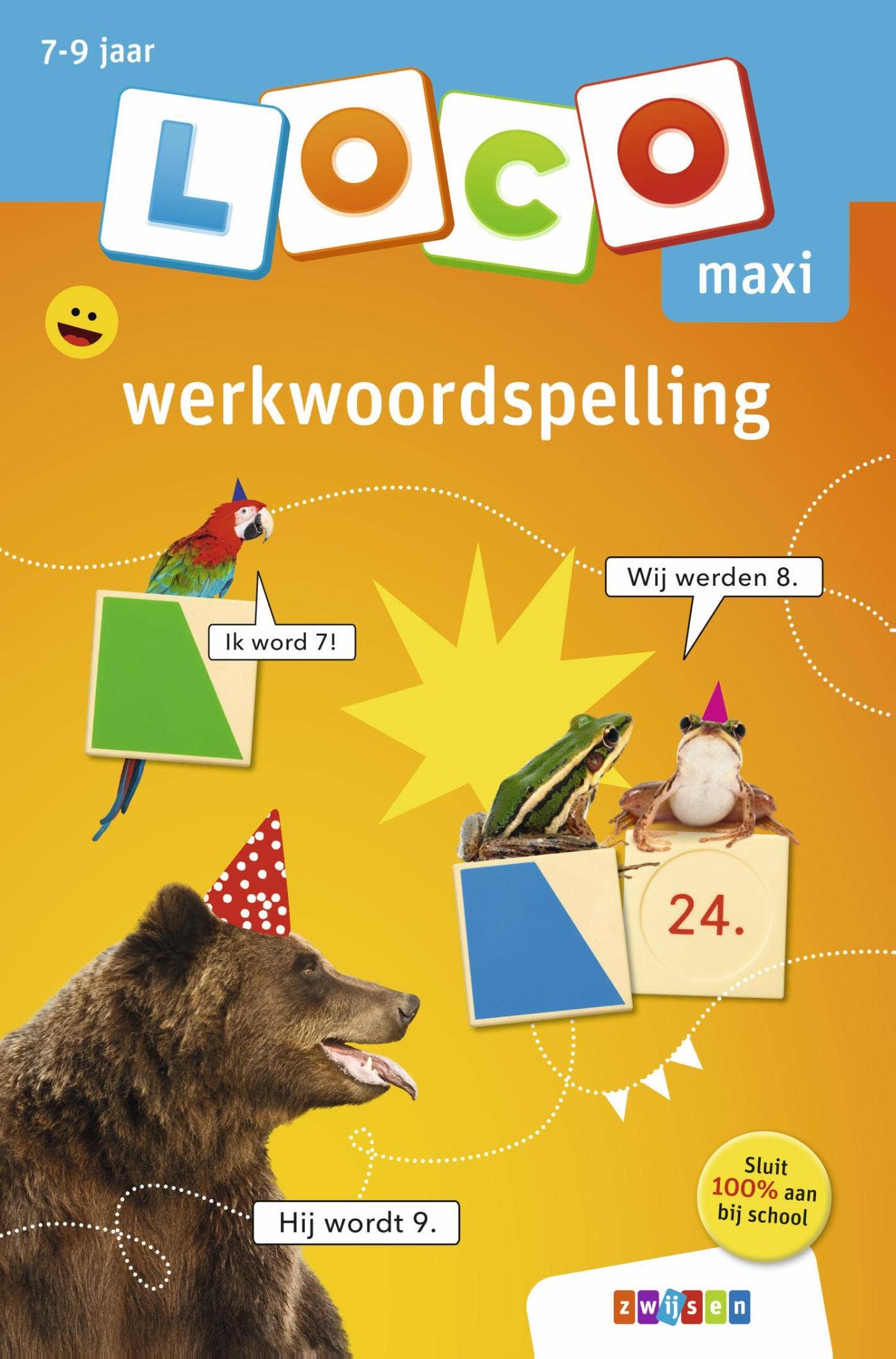 Loco Maxi - Werkwoordspelling 7-9 jaar
