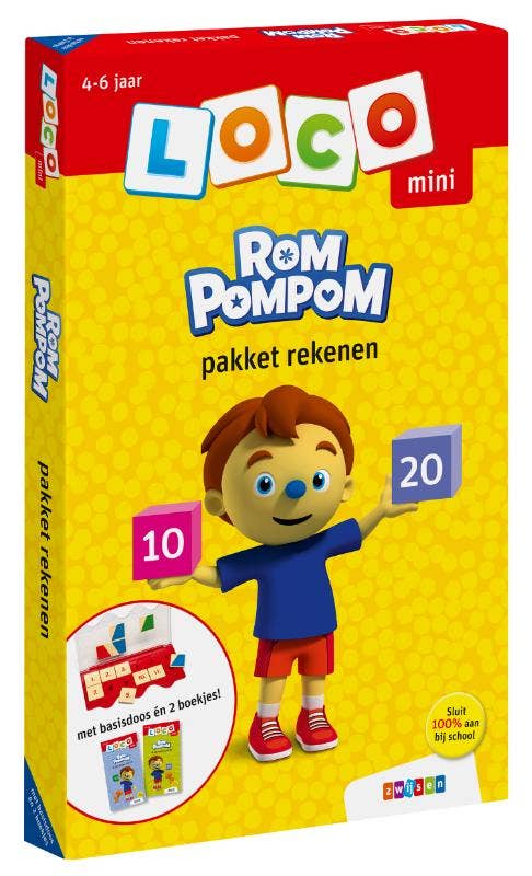 Loco Mini - Rompompom pakket rekenen