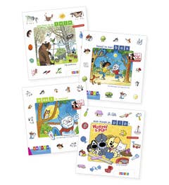 Kleuters samenleesboeken - Pakket kleuters samenleesboeken 2 (4 titels)