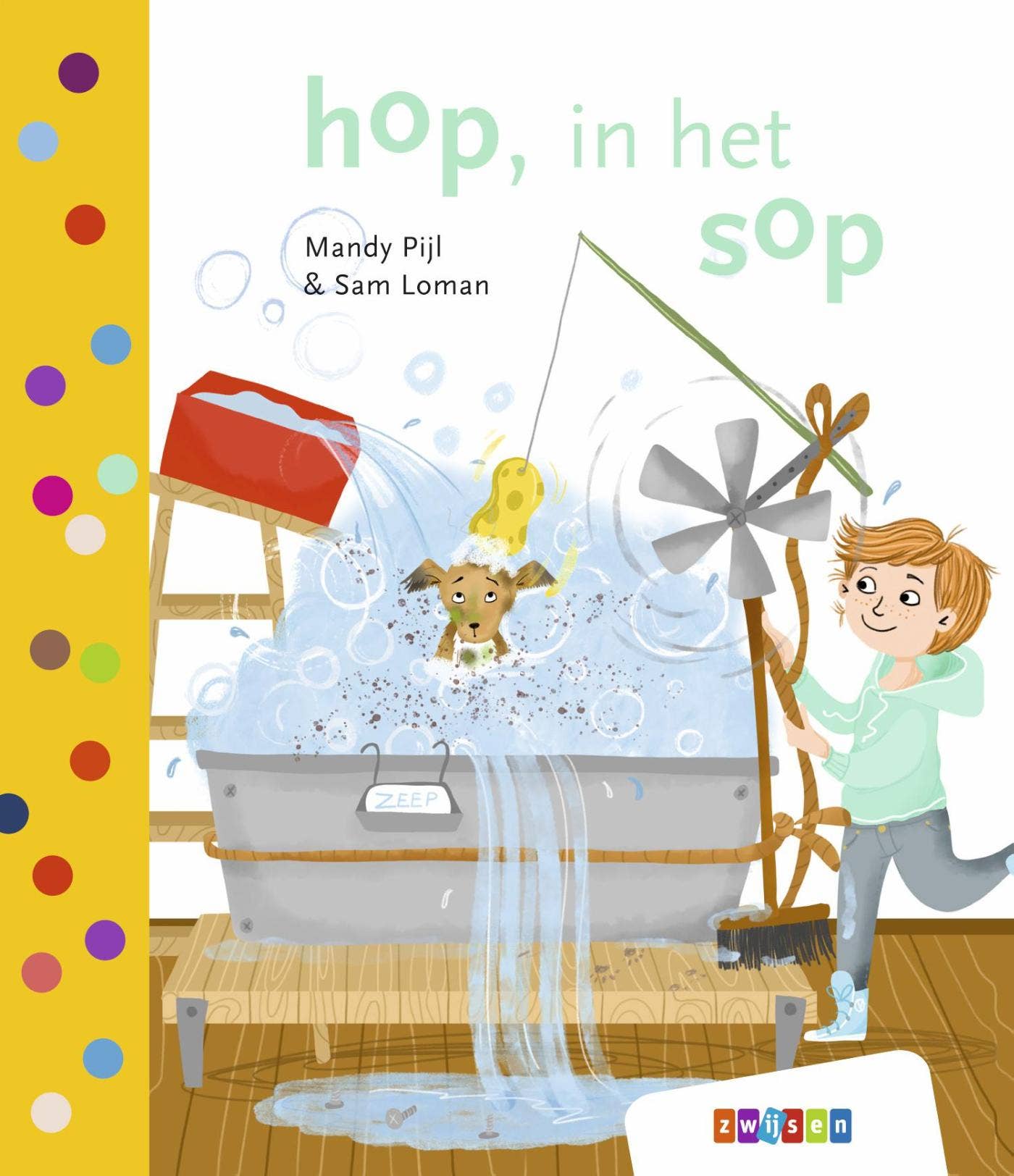 Leren lezen AVI M3 - hop; in het sop