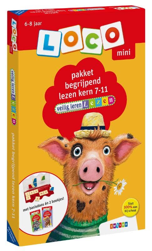 Loco Mini - Veilig leren lezen pakket begrijpend lezen kern 7-11