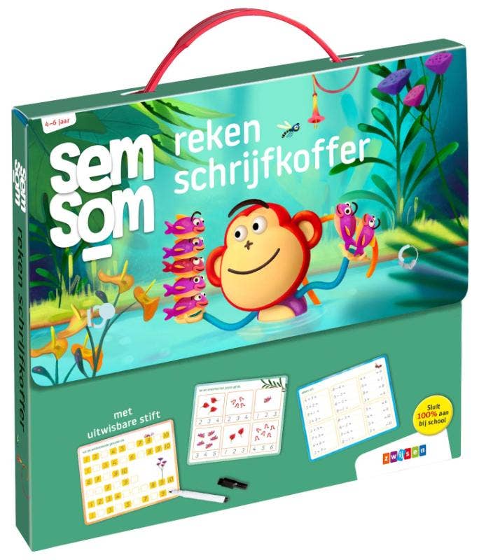 Semsom edutainment - Semsom reken schrijfkoffer