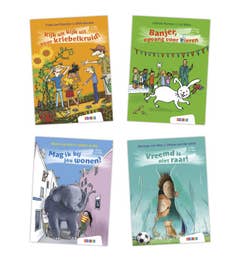 Ik lees AVI - Pakket Ik lees AVI M4 (4 titels)