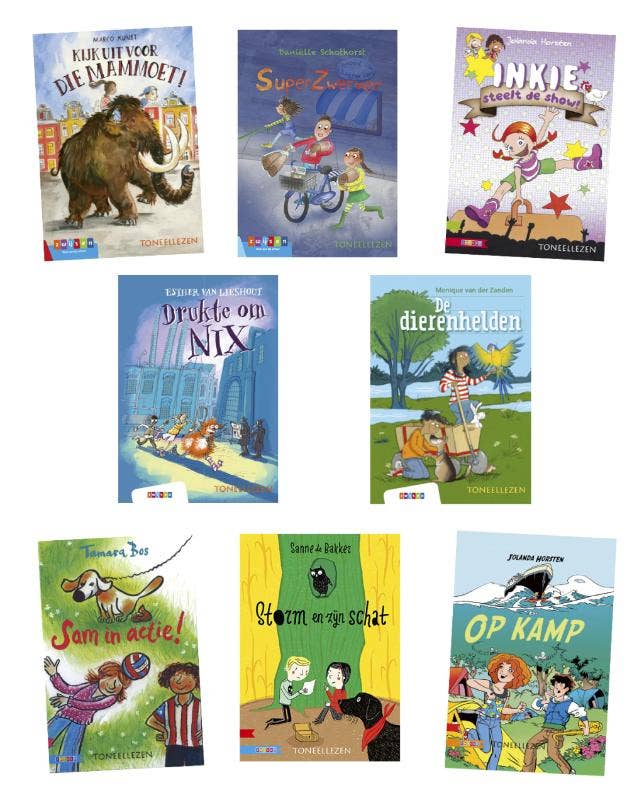 Toneellezen - Pakket Toneellezen groep 5 (8 titels)