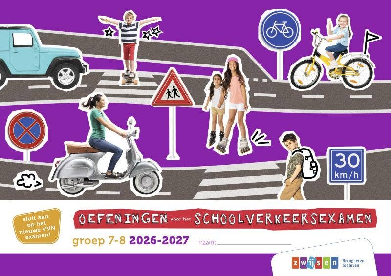 Schoolverkeersexamen 2026-2027 - Oefenboek
