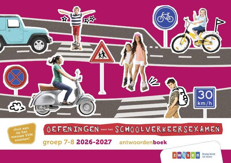 Schoolverkeersexamen 2026-2027 - Antwoordenboek