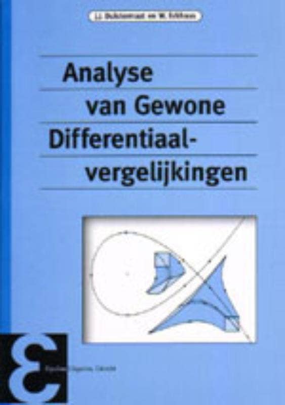 Epsilon uitgaven - Analyse van gewone differentiaalvergelijkingen