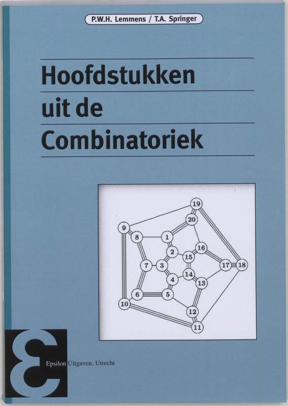 Epsilon uitgaven - Hoofdstukken uit de Combinatoriek