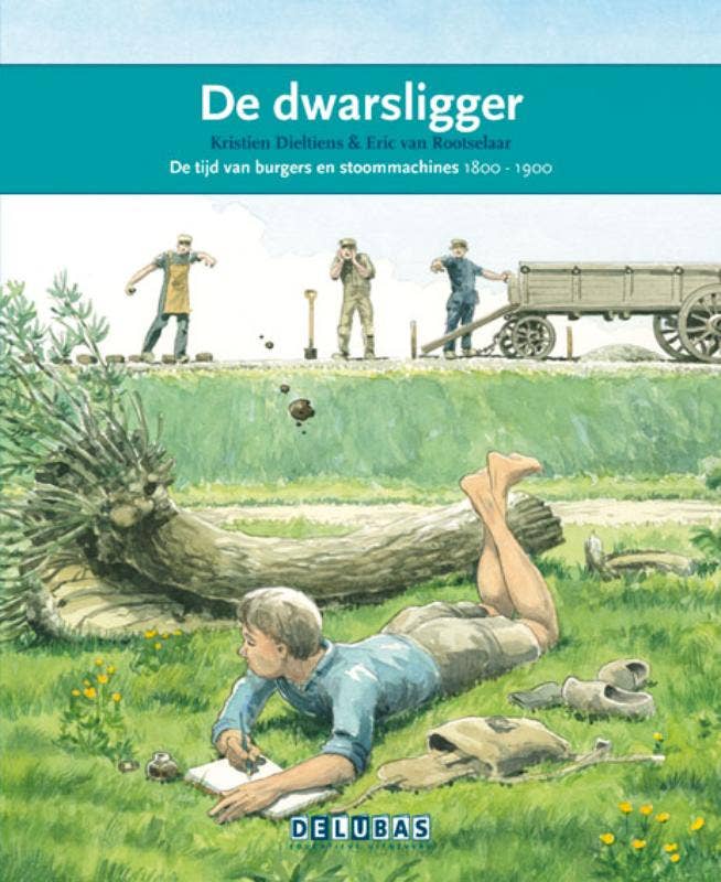 Terugblikken leesboeken - De dwarsligger De eerste spoorlijn