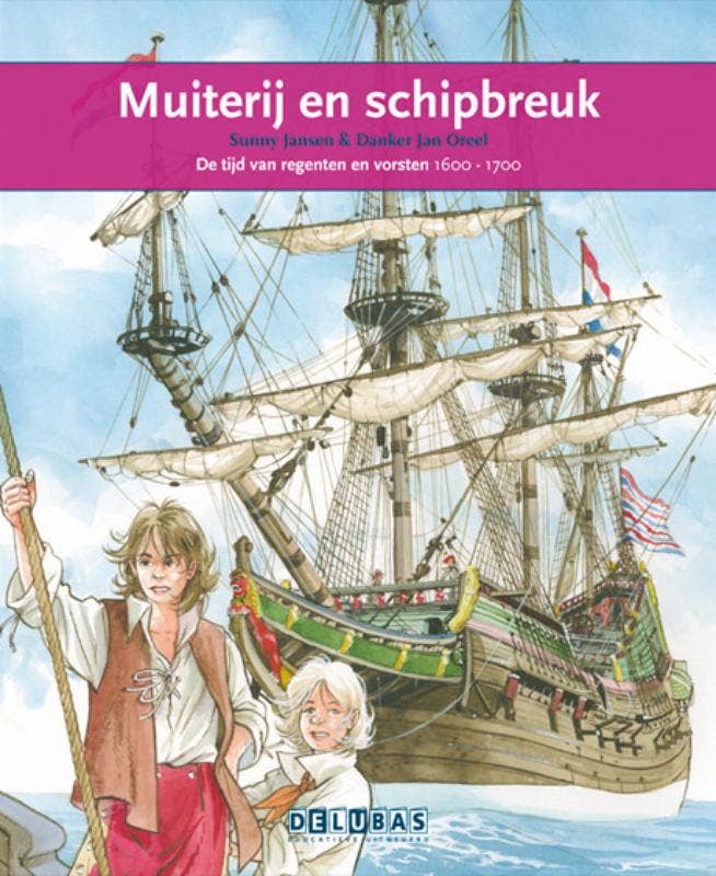 Terugblikken leesboeken - Muiterij en schipbreuk De VOC