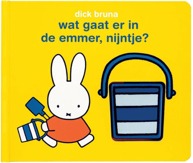 wat gaat er in de emmer; nijntje?