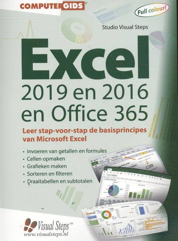 Computergidsen - Computergids Excel 2019; 2016 en Office 365