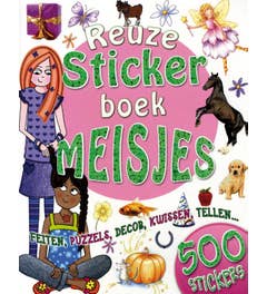 Reuze stickerboek meisjes