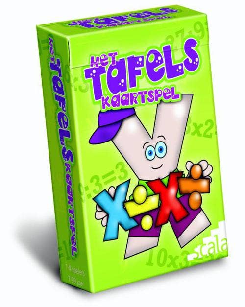 Het Tafels kaartspel