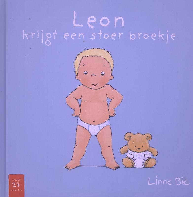 Leon krijgt een stoer broekje