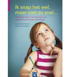 Ik snap het wel; maar niet zo snel...