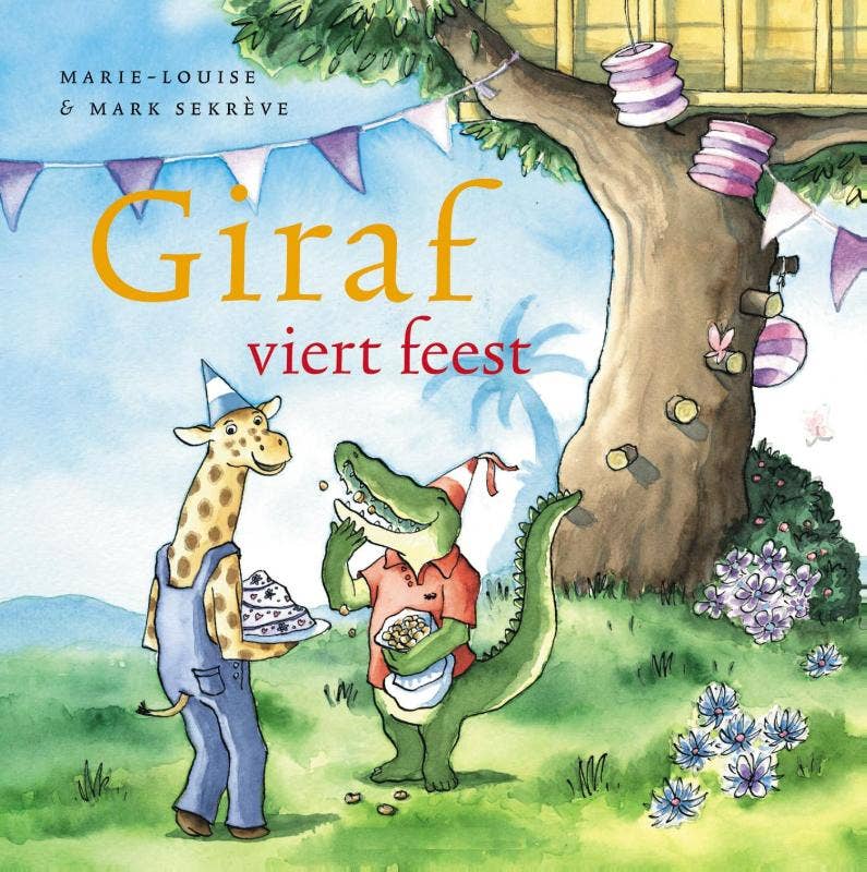 Giraf - Giraf viert feest