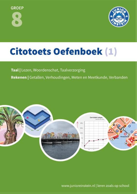 Junior Einstein - Citotoets Oefenboek - Groep 8 - deel 1