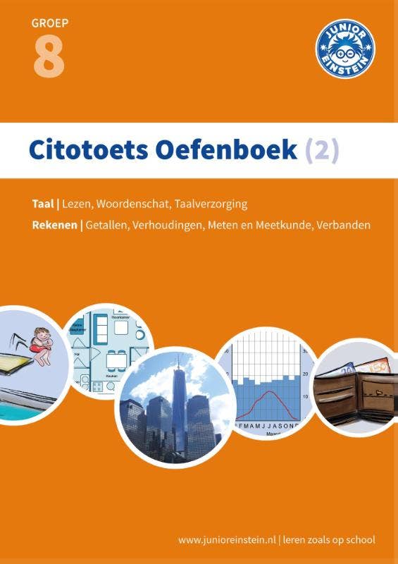 Junior Einstein - Citotoets Oefenboek - Groep 8 - deel 2