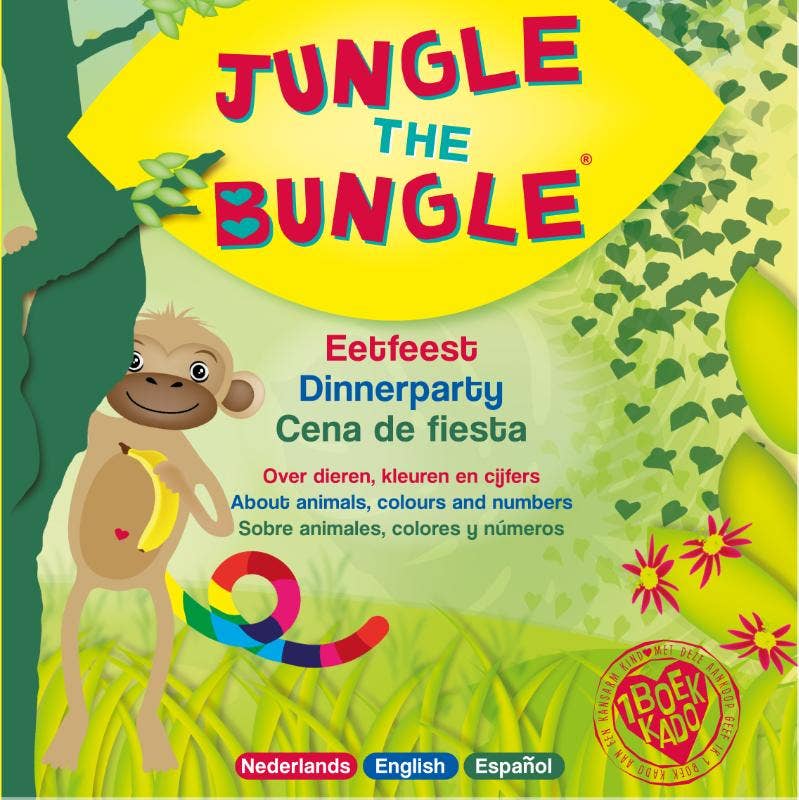 Jungle the Bungle eetfeest; dinnerparty; cena de fiesta