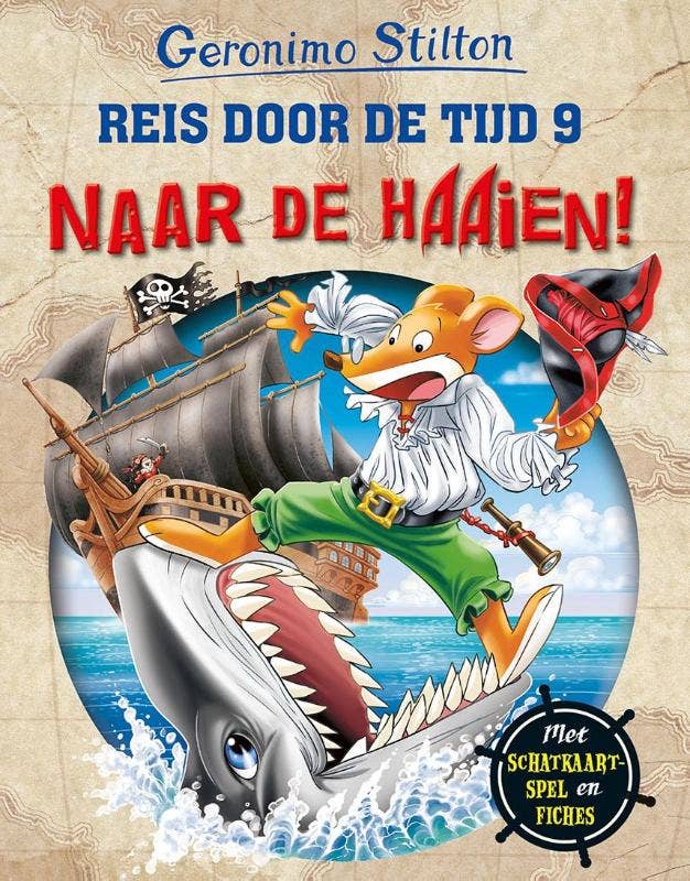 Reis door de tijd - Naar de haaien!