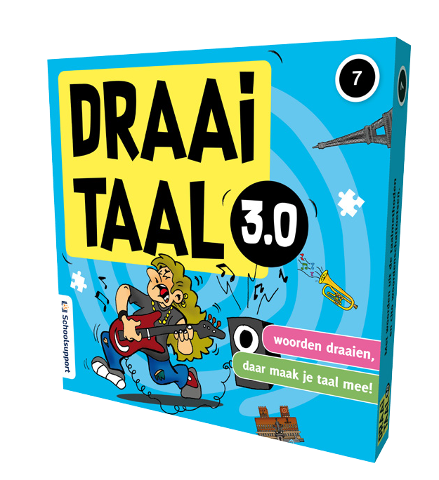 Draaitaal 3.0 groep 7 (set van 4 spellen)