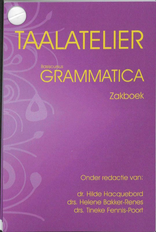 Taalatelier Zinsdelen Zakboek