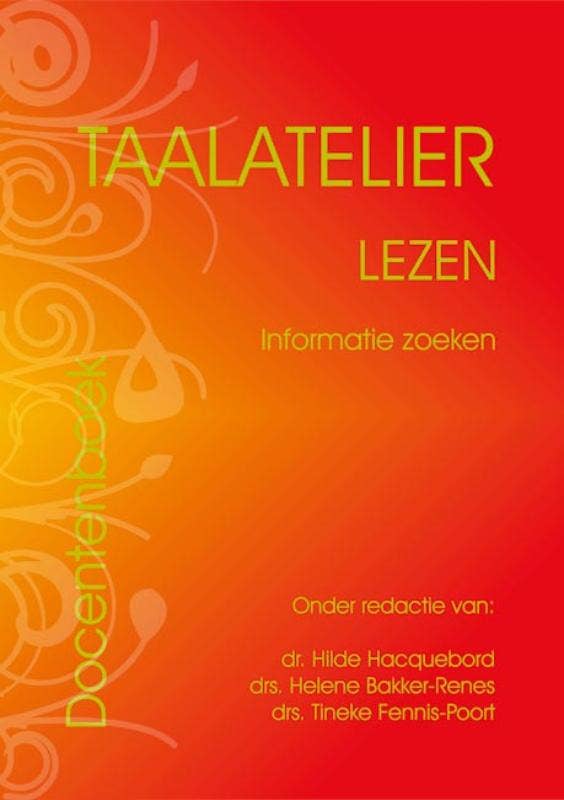 Taalatelier Informatie zoeken Docentenboek