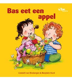 Bas - Bas eet een appel