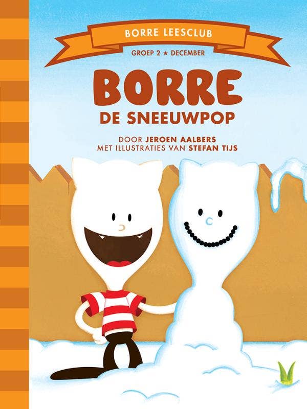 De Gestreepte Boekjes - Borre de sneeuwpop