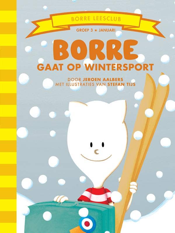 De Gestreepte Boekjes - Borre gaat op wintersport
