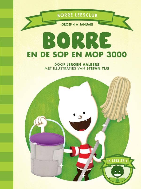 De Gestreepte Boekjes - Borre en de Sop en Mop 3000