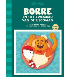 De Gestreepte Boekjes - Borre en het zwembad van de ijscoman
