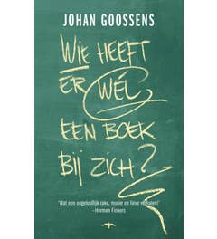 Wie heeft er wél een boek bij zich?