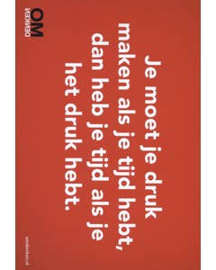 Omdenken - ansichtkaarten