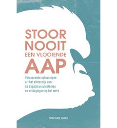 Stoor nooit een vlooiende aap