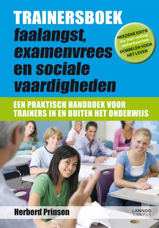 Trainersboek faalangst; examenvrees en sociale vaardigheden