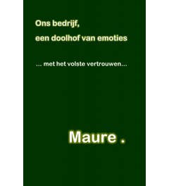 Ons bedrijf; een doolhof van emoties